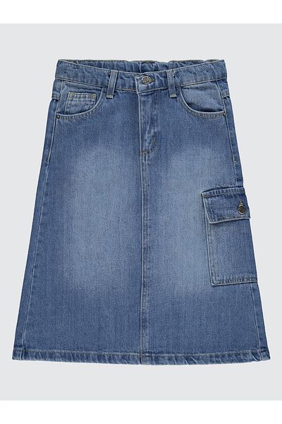 Civil Girls 10-13 Years Old Girl's Blue Skirt