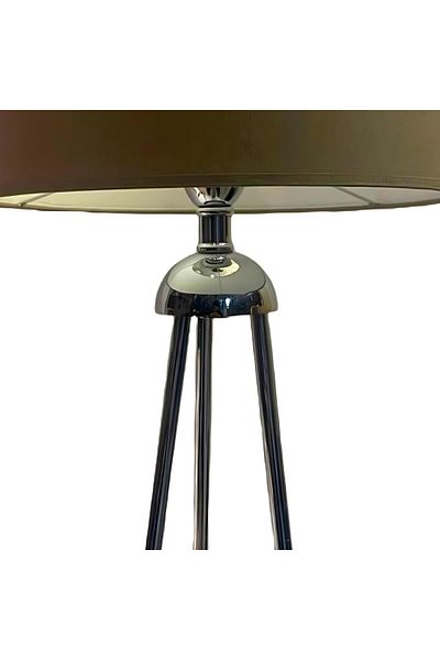 Bahar Aydınlatma Chrome Metal Plety Lampshade