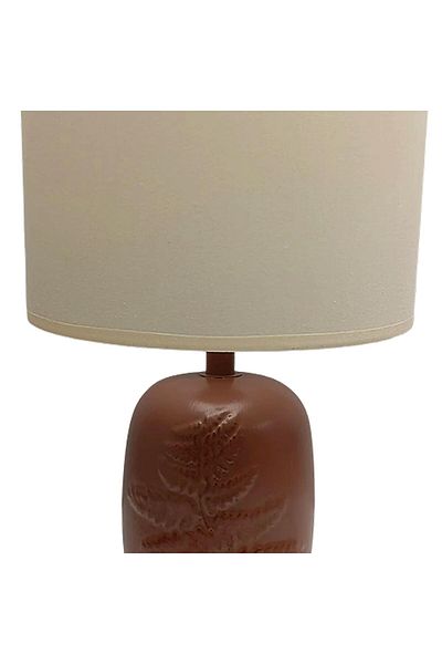 Bahar Aydınlatma Polyester Lampshade - Dried Rose Leaf Pattern