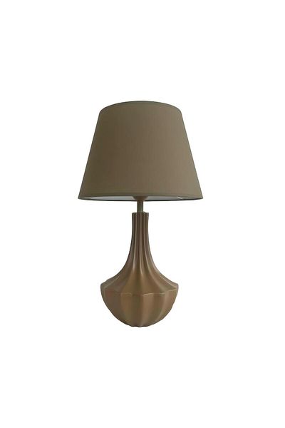 Bahar Aydınlatma Axel Brown Polyester Lampshade - Comfortable and Stylish Design