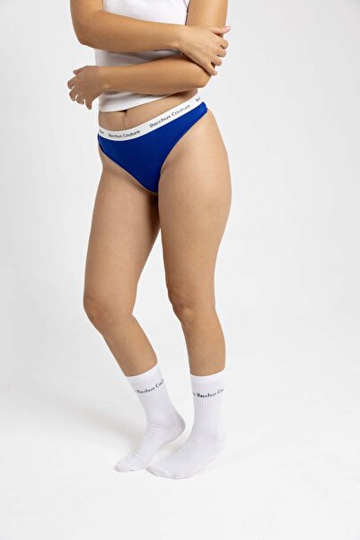 bacchus Couture 3'lü Yumuşak Pamuklu Kadın String Tanga Seti - Şık Ve Rahat Iç Giyim
