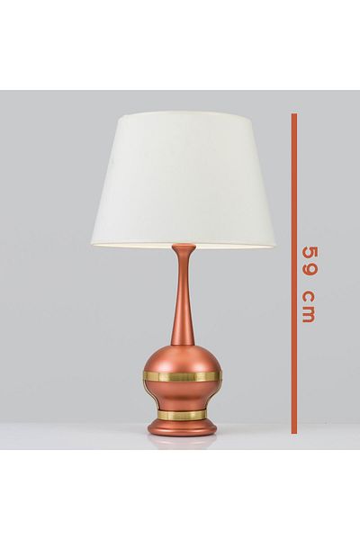 Bahar Aydınlatma Copper Colored Asian Series Lampshade