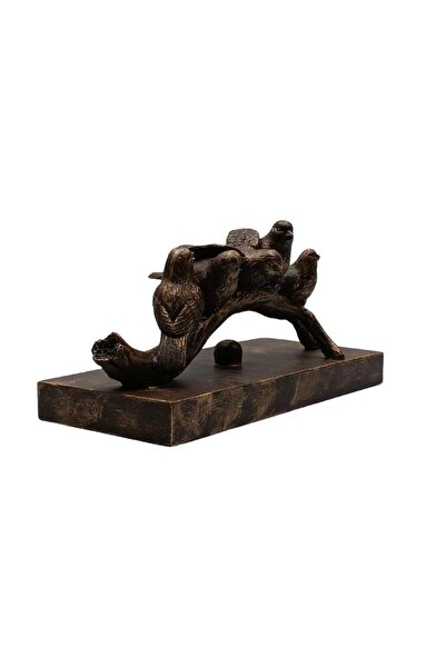 Bahar Aydınlatma Neşeli Kuşlar Polyester Dekoratif Biblo