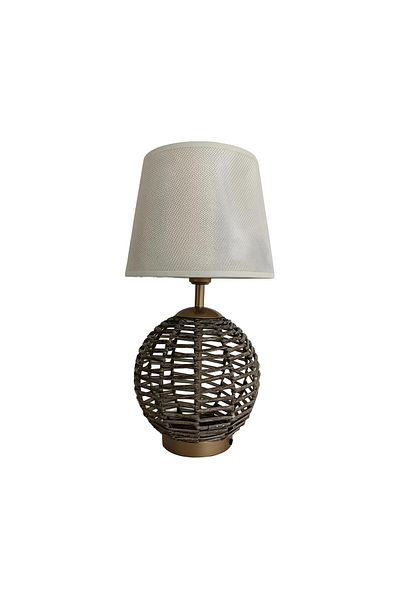 Bahar Aydınlatma Plastic Rattan Antique Lampshade - Soly