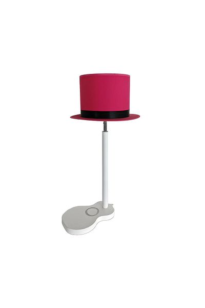 Bahar Aydınlatma Pink White Metal Guitar Lampshade - Design