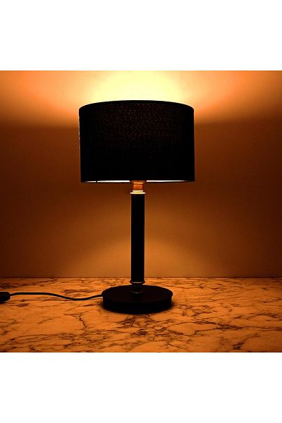 Bahar Aydınlatma Black Gold Metal - Grand Lampshade