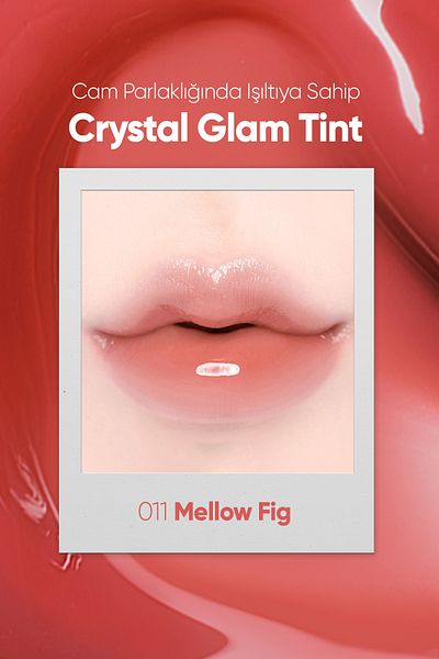 CLIO Clio Crystal Glam Tint - Adhesiveness, Non-Giving, Intense Shining (11 Mellow Fig)