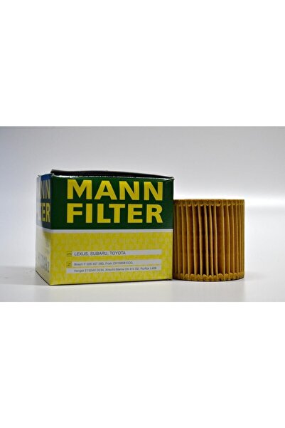 Mann-Filter Toyota Corolla 1.4 D4d Mann Yağ Filtresi 2010-2018
