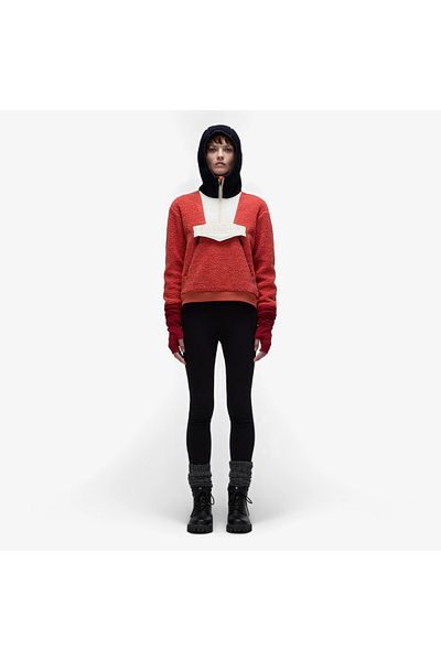 Napapijri Seline Fleece Women's Red Jacket