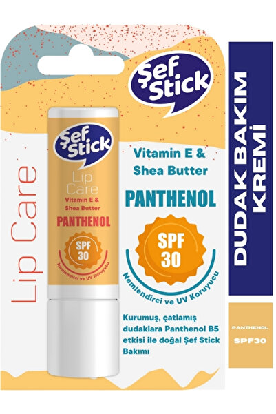 Panthenol Spf 30 Dudak Bakım Kremi