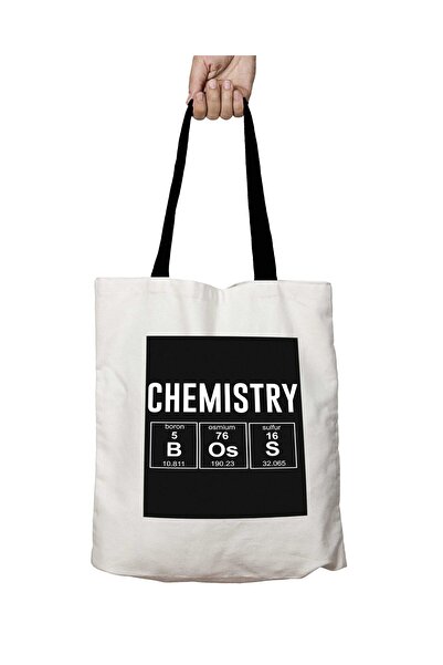 ART HEDİYE Chemistry Boss with Black Handles Periodic Ruler Washable School S...