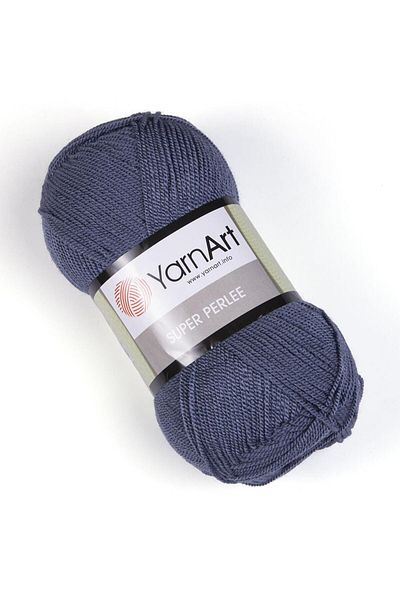 Yarnart Super Perlee - Χειροποίητο Πλεκτό Σχοινί Τζιν Μπλε-842