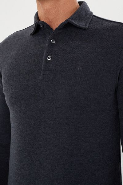 Tony Montana Φούτερ Tony Classics Velvet Polo Collar - KS-1491