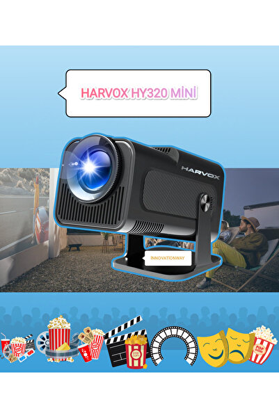 innovationway Harvox Tasinabilir Sinema Dizi Film Projeksiyon 1080p