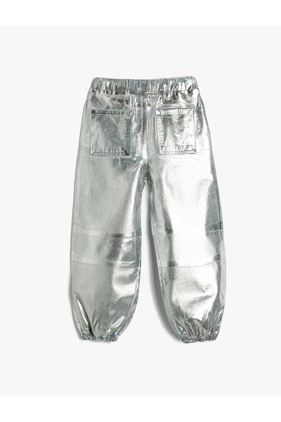 Koton Glänzende, glänzende Fallschirmhose