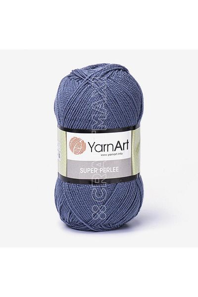 Yarnart Super Perlee - Χειροποίητο Πλεκτό Σχοινί Τζιν Μπλε-842