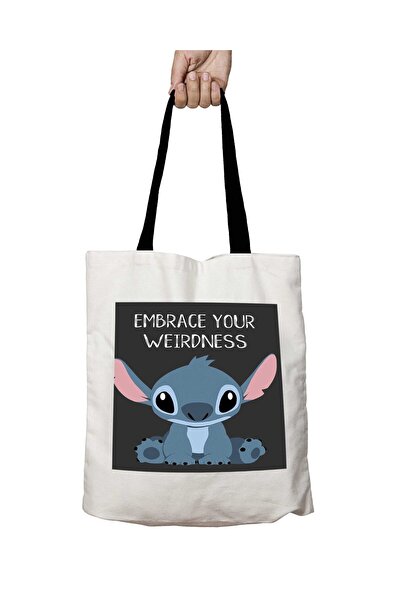 ART HEDİYE Αγκαλιάστε την περίεργη σας σχολική τσάντα ώμου με μαύρη λαβή Lilo...