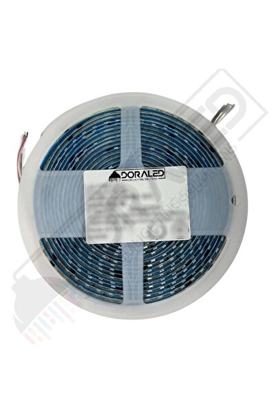 DORA LED 5V Adreslenebilir IP65 WS2812B ARGB Pixel Şerit Led Metrede 60Led (5 Metre)