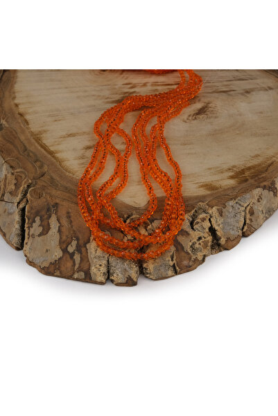 Kanguroom 2 mm narandžaste kristalne perle - A059