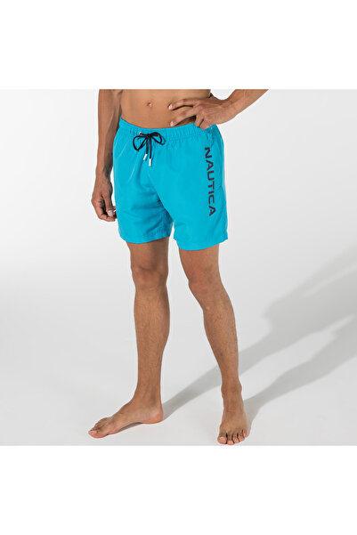Nautica Erkek Mavi Mayo Şort