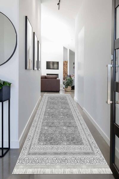 MOTTO HALI Otantik Eko Punto Yolluk Kaymaz Tabanlı Yıkanabilir Antibakteriyel...