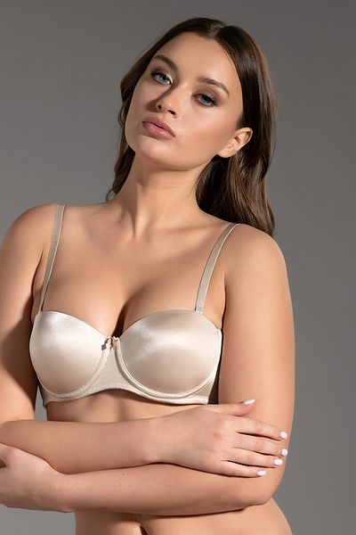NEWBRA LINGERIE Γυναικείο σουτιέν C Cup χωρίς επένδυση, 347050