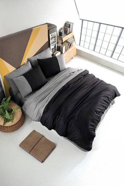 Evanora Еластичен двустранен комплект двойна завивка