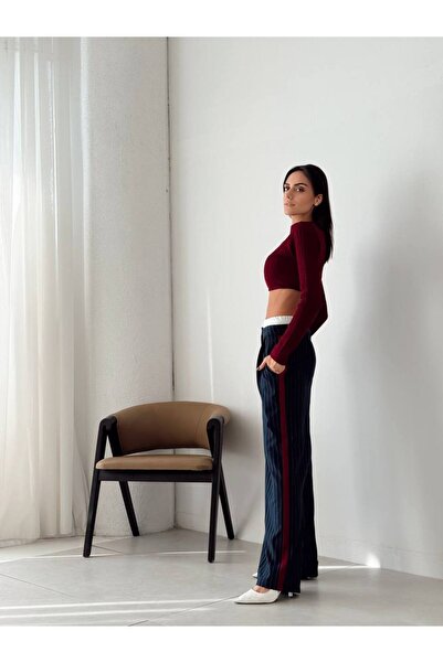 ALYA BUTİK Poplin Poliviscon Pants