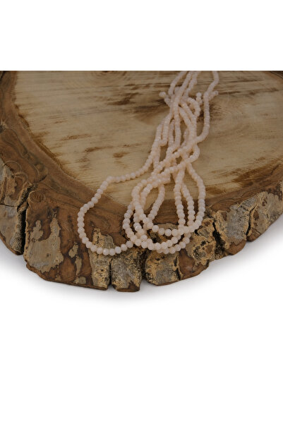 Prestij Boncuk 2 mm roze kristalne perle - A131