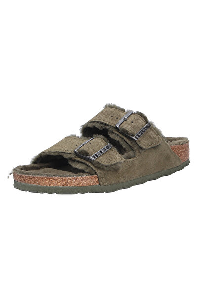 Birkenstock جلد الغنم أريزونا - Tieffusbett Pantolette