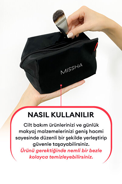 Missha Büyük Boy Makyaj Çantası Pouch B Round