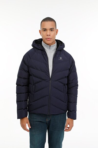 lumberjack M-adalbert Colorblock Coat Чоловічий пальто з прямим коміром