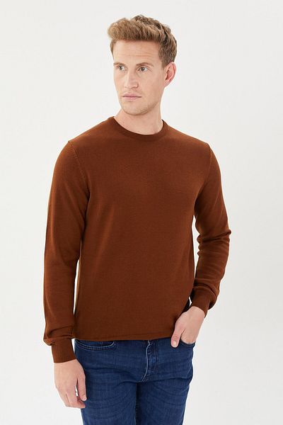 Tony Montana Tony Classics Crew Neck Basic Knitwear- T-1001