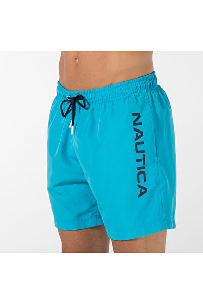 Nautica Erkek Mavi Mayo Şort