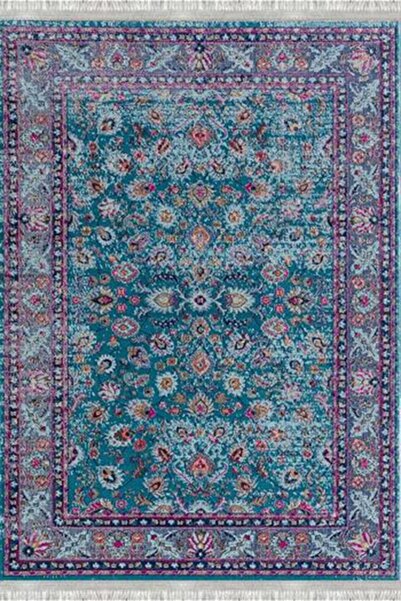 MOTTO HALI Otantik Cotton Şönil Yolluk Kaymaz Tabanlı Yıkanabilir Antibakteriyel Dijital Baskı Halı Yolluk