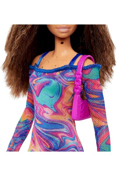 Barbie Fashionistas Doll #206 with Crimped Hair and Freckles
