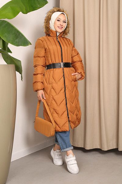 İmajButik Μπουφάν με κουκούλα ταψί