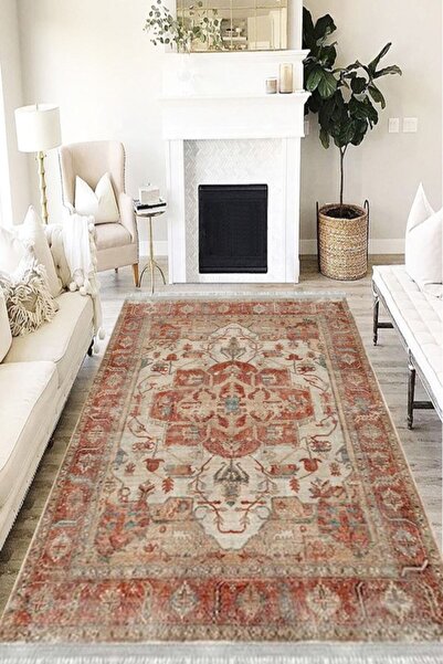 MOTTO HALI Otantik Punto Kaymaz Tabanlı Yıkanabilir Antibakteriyel Dijital Ba...