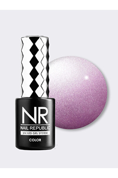 Nail Republic Kalıcı Jel Oje Silk Cat 116 10 ml – Işıltılı Manyetik Etki, Uzu...