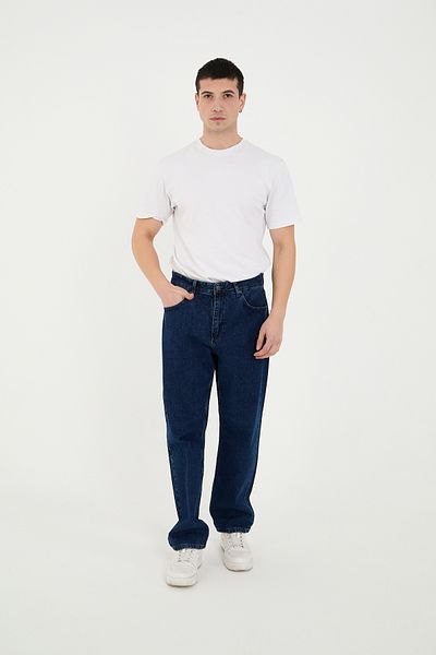 ENZİM JEANS Мъжки широки дънки от 100% памук