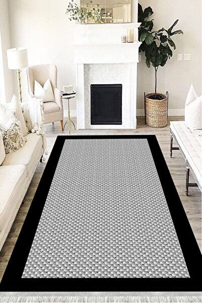 MOTTO HALI Doku Eko Punto Kaymaz Tabanlı Yıkanabilir Antibakteriyel Dijital B...