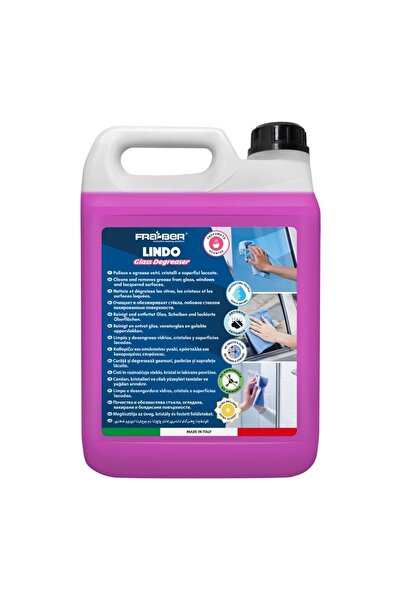 FRA-BER Lindo Cam, Lake Ve Parlak Yüzey Temizleyici (1:10 Konsantre) - 4,54 L