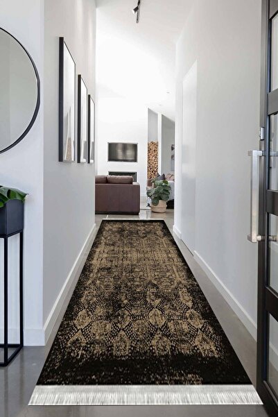 MOTTO HALI Otantik Cotton Şönil Yolluk Kaymaz Tabanlı Yıkanabilir Antibakteri...