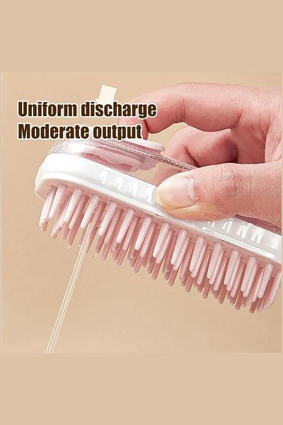 Şahane Pazar Pet Silicone Massage and Washing Brush Shn-1063 Fma 532523