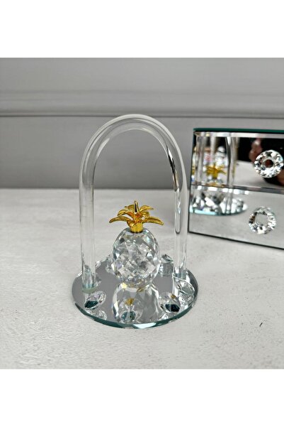 PEKİBU KRİSTAL GÖKKUŞAĞI MODEL STANTLI ANANAS GOLD