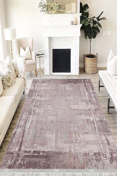 MOTTO HALI Doku Eko Punto Kaymaz Tabanlı Yıkanabilir Antibakteriyel Dijital B...