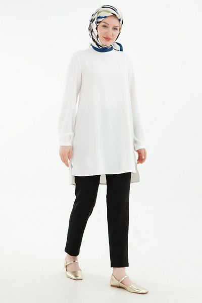 Armine TREND Pantaloni negri cu talie elastică - 24YT211