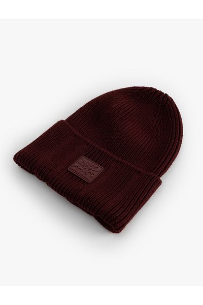 Koton Layered Beret with Label Detail