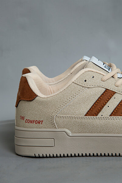 Tomsking Unisex Beige Tan Daily Pohodlné sportovní boty Sneaker