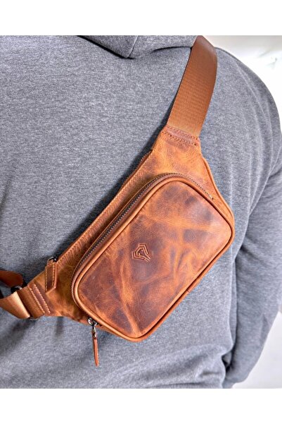 Fil Deri Τσάντα χιαστί από γνήσιο δέρμα Cross Body Bag 2085